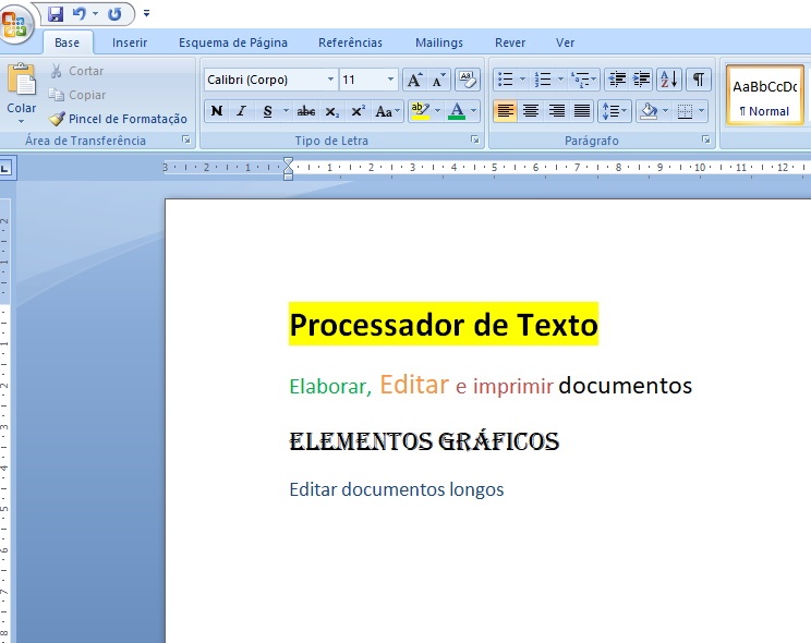 Processador de Texto | 50 Horas