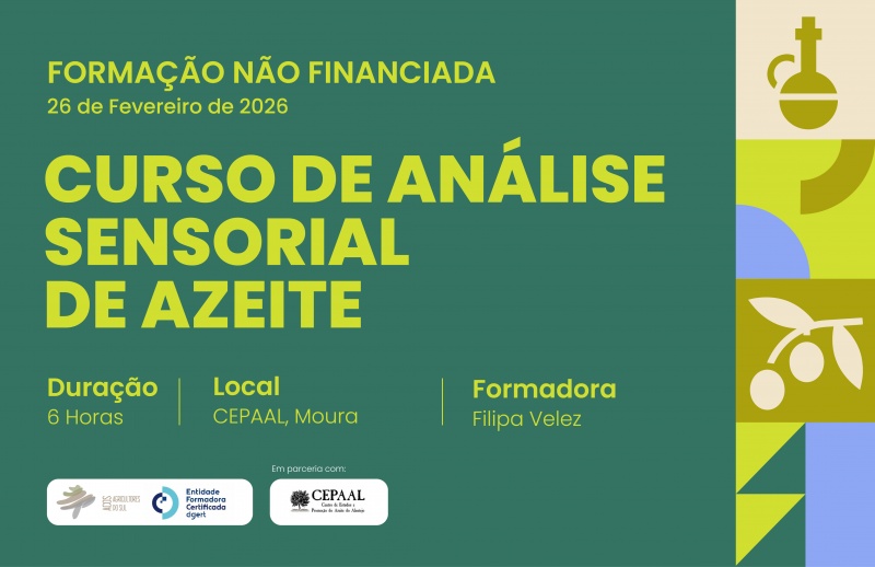 Curso de Análise Sensorial de Azeite | Moura | 6 H