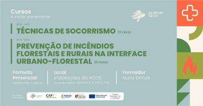 Técnicas de Socorrismo e Prevenção de Incêndios | 50 Horas